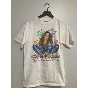 COPY - Vintage 1999 Britney Spears Tour Concert Hit Me Baby Shirt 90s Size Small